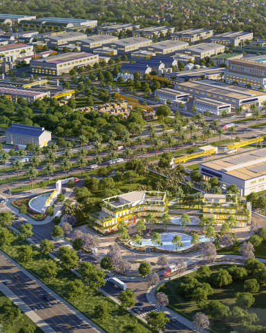 Khu công nghiệp Gia Lách mở rộng với quy mô gần 200ha